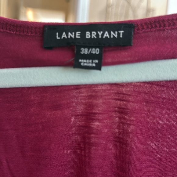 Lane Bryant lace Tank stretchy lace neck hem NWOT 38/40 - Picture 6 of 10